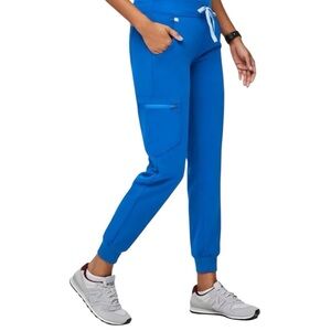 FIGS Joggers Blue Technical Collection Scrub Pants